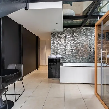 아파트 Glamappartspa Prestige New-york Experience 랭스